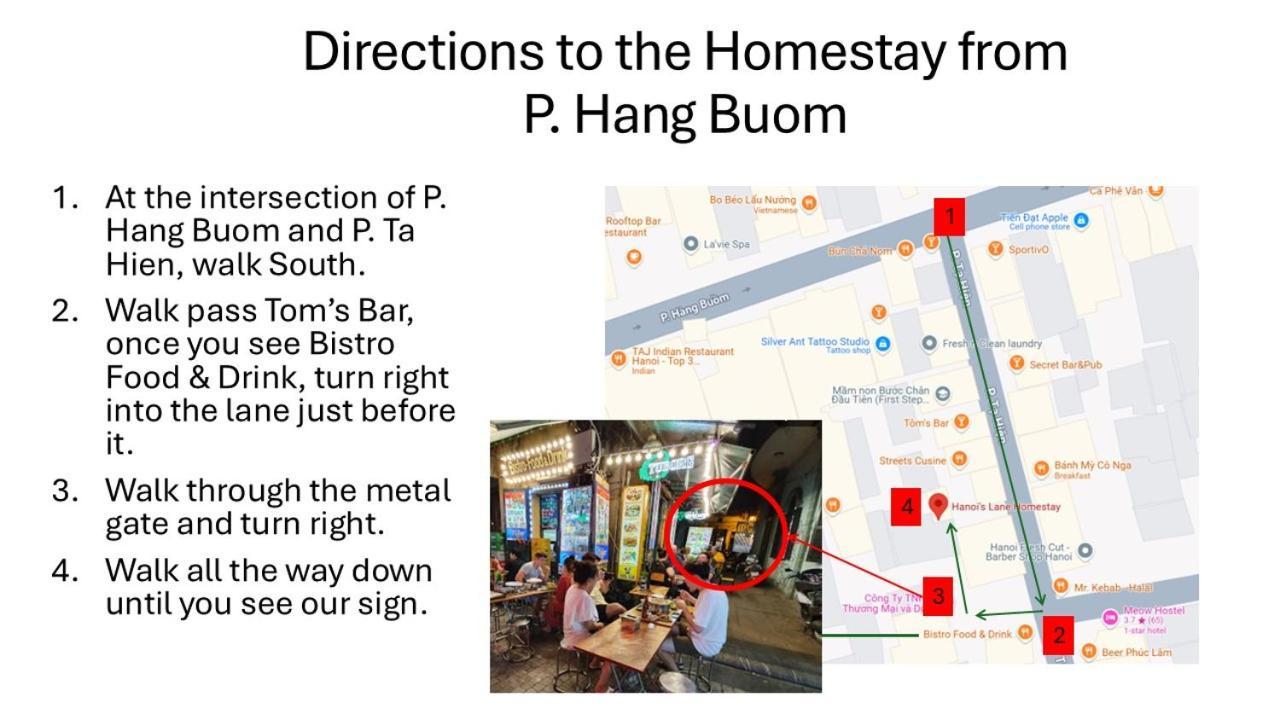 Hanoi'S Lane Homestay Eksteriør billede